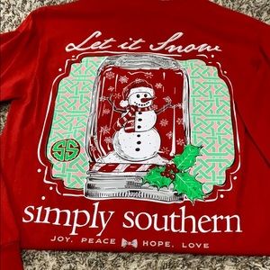 Simply Southern Long Sleeve Winter Tee
